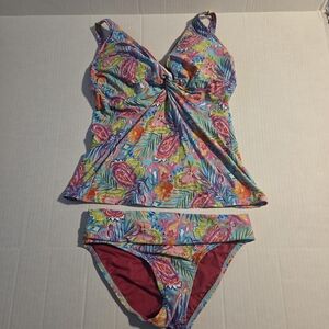 Sunsets Siesta Key Tankini Top And Bikini Bottom